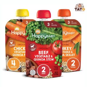 Happy Baby Organics Savory Blends Stage 3 Baby Food Puree